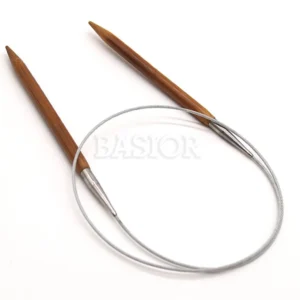 DRUTY BAMBUSOWE NA STALOWEJ LINCE 80 cm LUNA ART 10mm